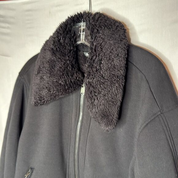 Athleta Black Westbound Sherpa lined Jacket. Size Medium. - Picture 3 of 9